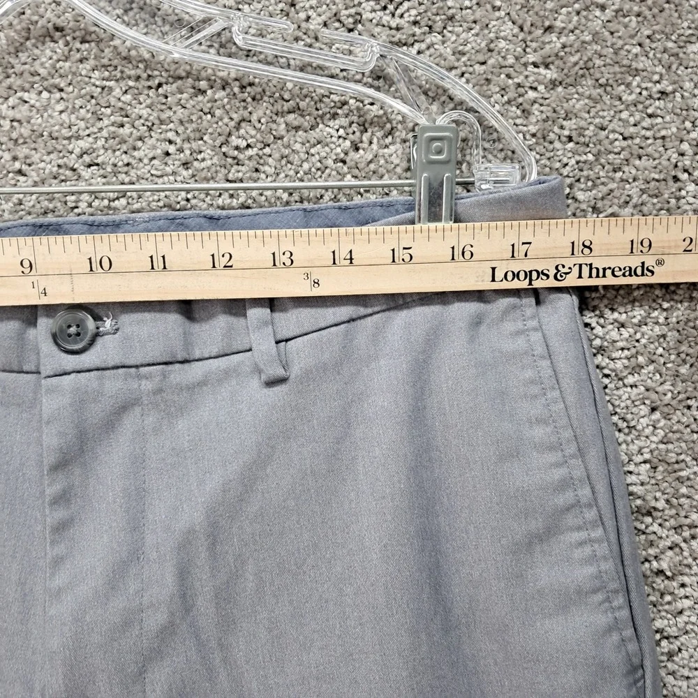 Old Navy‎ Ultimate Slim Built-In Flex Pants Mens 36x30 Gray Chinos 1166